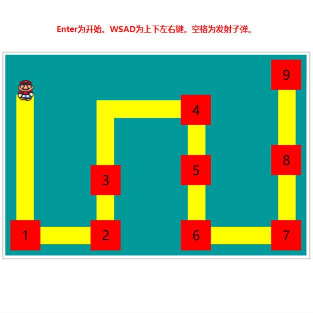 HTML5超级玛丽